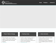Tablet Screenshot of plasticproviders.com
